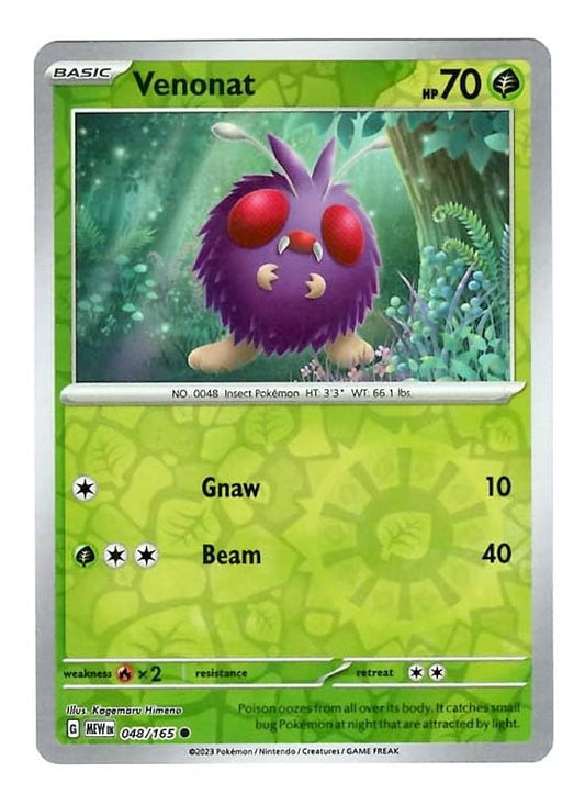 Venonat Reverse Holofoil