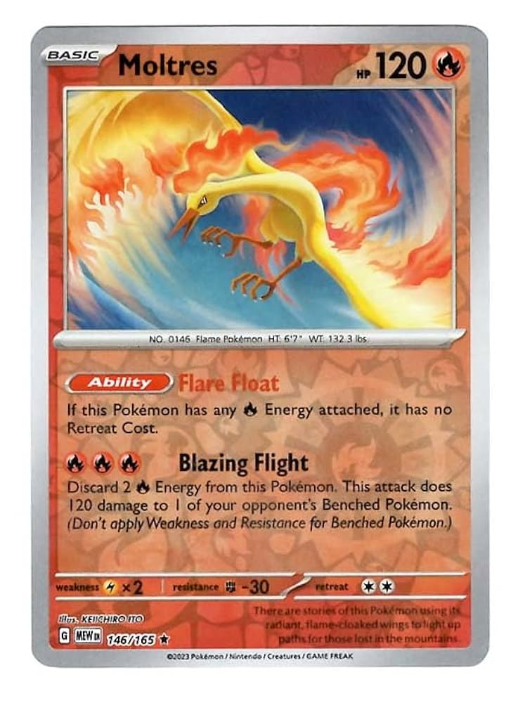 Moltres Reverse Holofoil