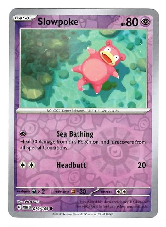 Slowpoke Reverse Holofoil
