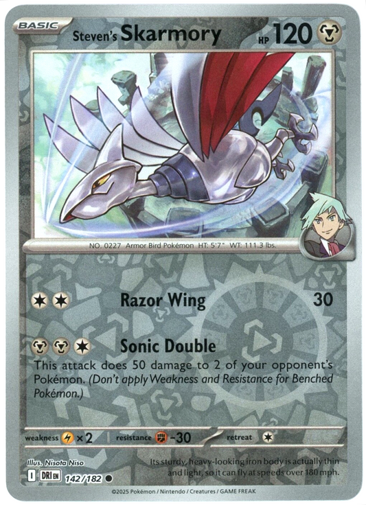 Steven's Skarmory Reverse Holofoil