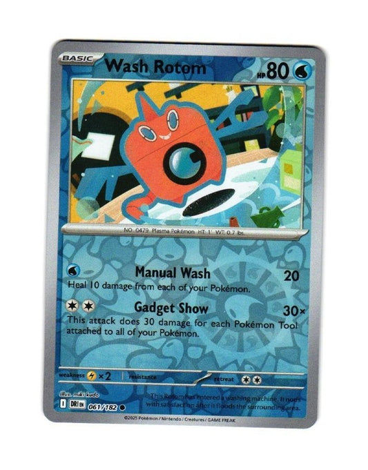 Wash Rotom Reverse Holofoil