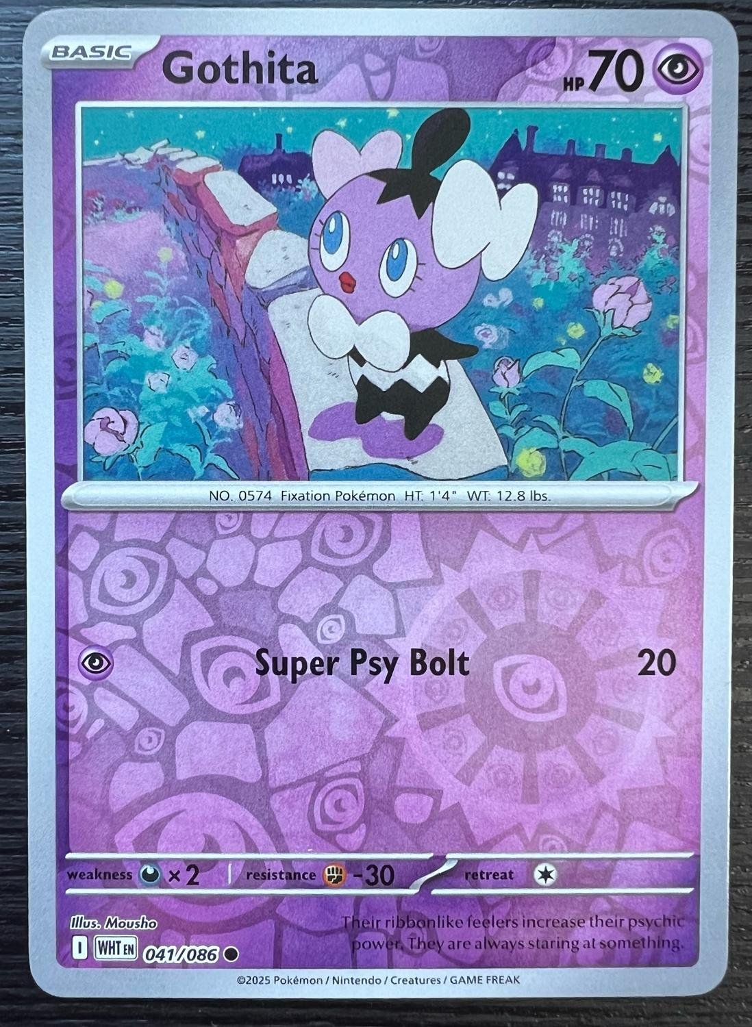 Gothita Reverse Holofoil