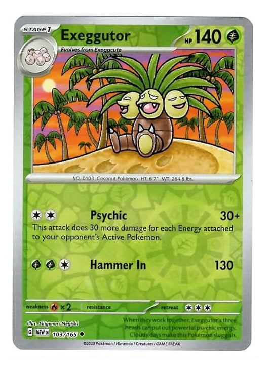 Exeggutor Reverse Holofoil