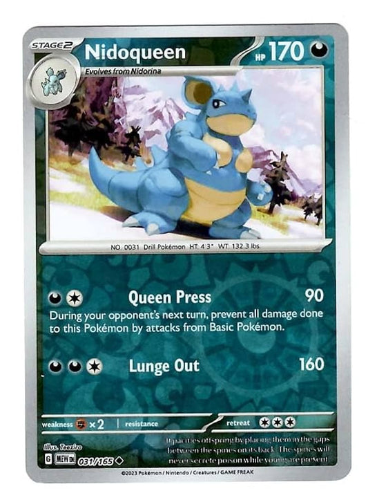 Nidoqueen Reverse Holofoil