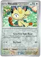 Meowth Reverse Holofoil