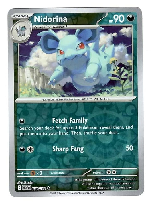 Nidorina Reverse Holofoil