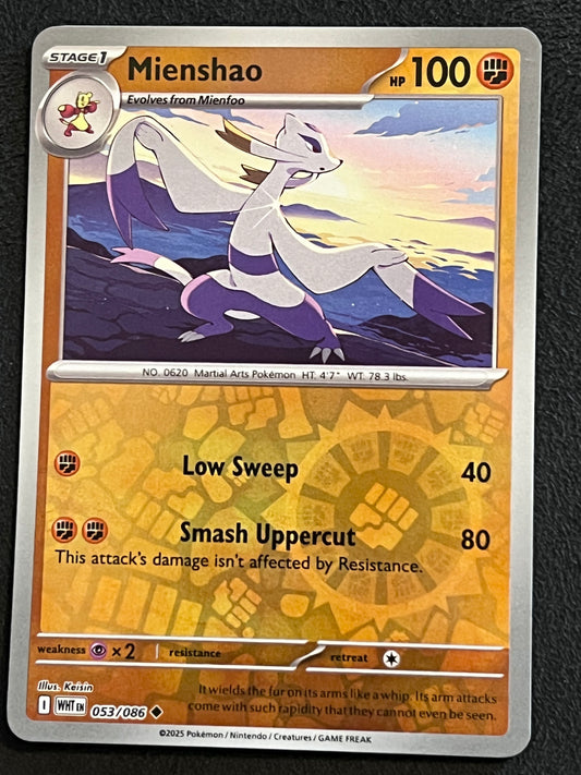 Mienshao Reverse Holofoil
