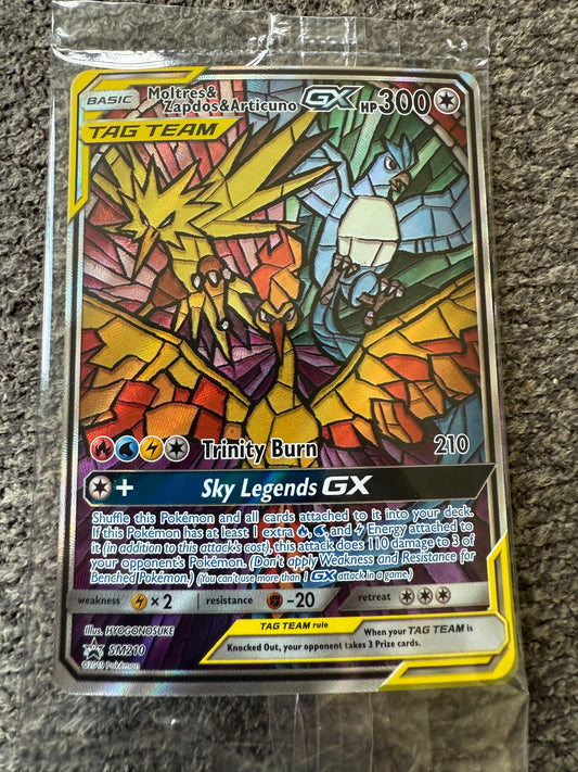 Moltres & Zapdos & Articuno GX Promo