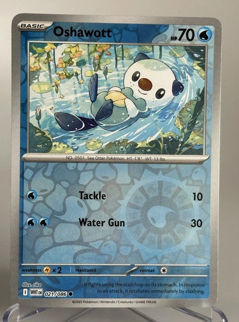 Oshawott Reverse Holofoil