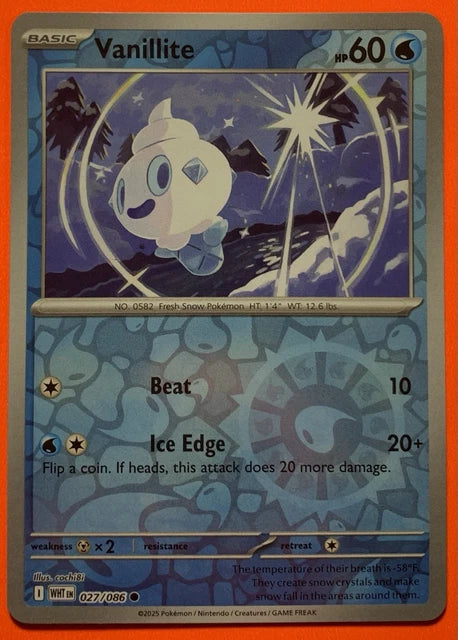 Vanillite Reverse Holofoil