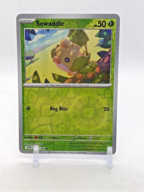 Sewaddle Reverse Holofoil