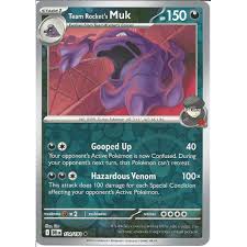 Team Rocket's Muk Reverse Holofoil