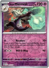 Alolan Marowak Reverse Holofoil
