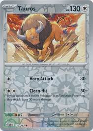 Tauros Reverse Holofoil