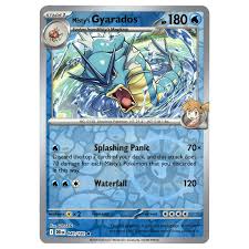 Misty's Gyarados Reverse Holofoil