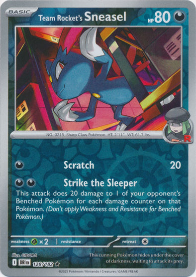 Team Rocket's Sneasel Reverse Holofoil