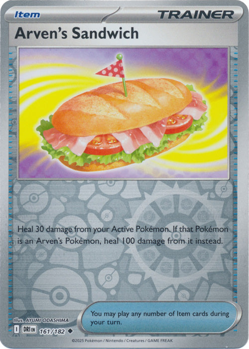 Arven's Sandwich Reverse Holofoil