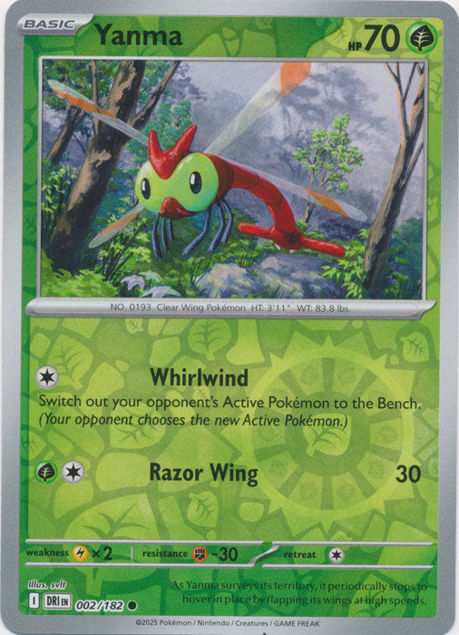 Yanma Reverse Holofoil