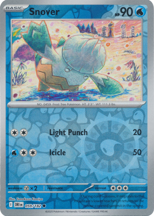 Snover Reverse Holofoil