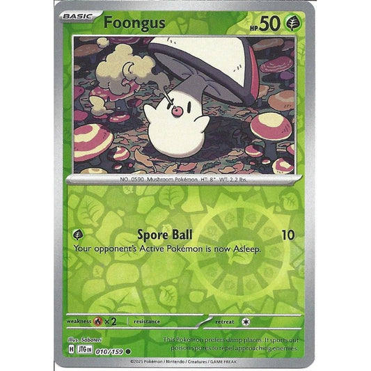 Foongus Reverse Holofoil