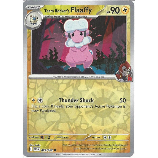 Team Rocket's Flaaffy Reverse Holofoil