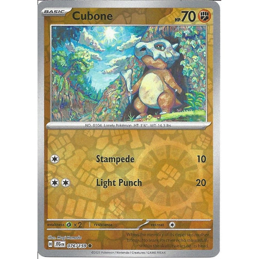 Cubone Reverse Holofoil