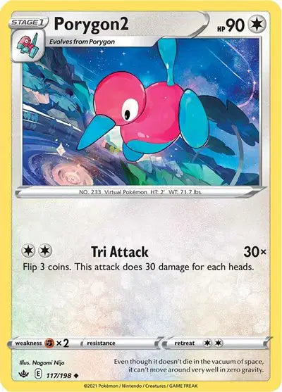 Near Mint 2021 Pokemon Porygon2 – Chilling Reign #117/198