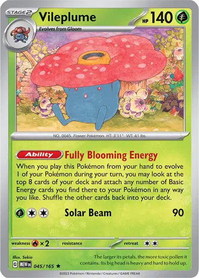 Vileplume Holofoil