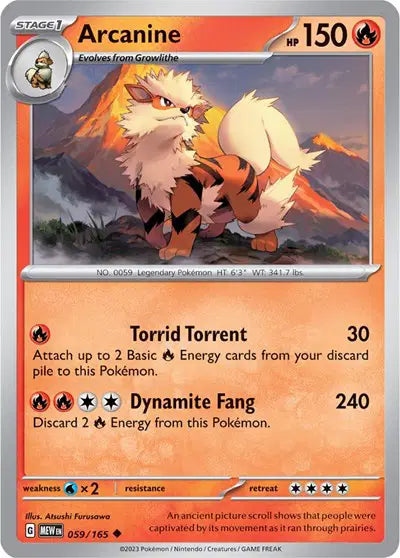 Arcanine Holofoil