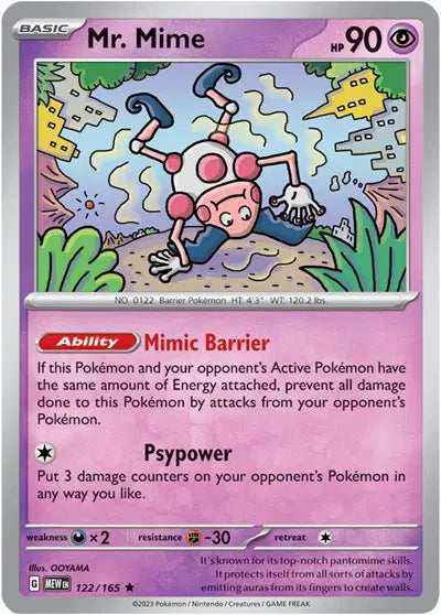 Mr. Mime Holofoil