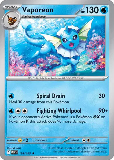 Vaporeon Holofoil