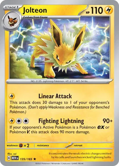Jolteon Holofoil