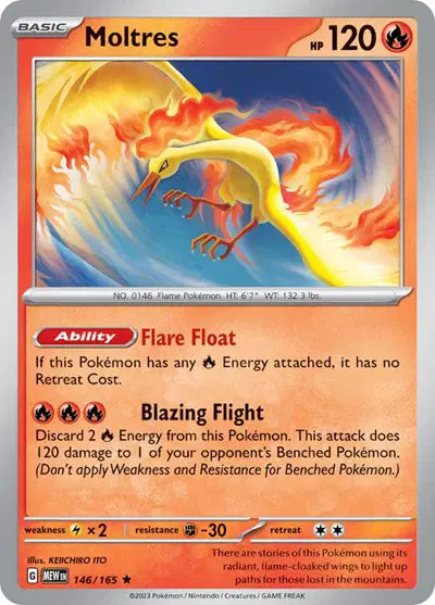 Moltres Holofoil