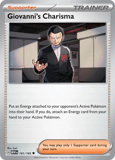 Giovanni's Charisma Trainer