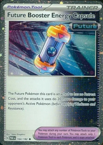 Near Mint 2025 Pokemon Future Booster Energy Capsule –  Paradox Rift #164/182