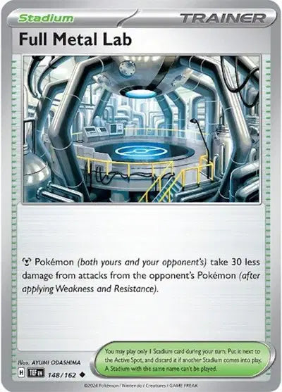 Near Mint 2024 Pokémon Full Metal Lab – Temporal Forces #148/162 | Special Trainer Card