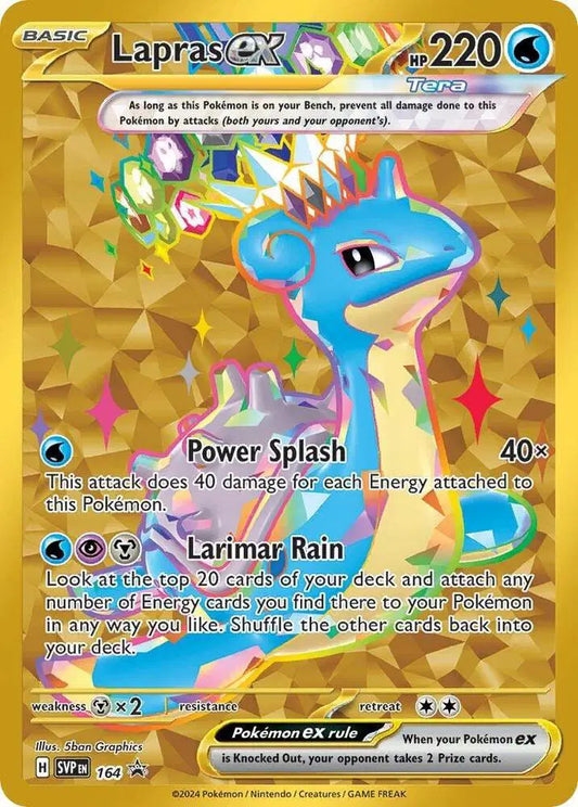 Lapras ex Promo (Terapagos Premium Collection)