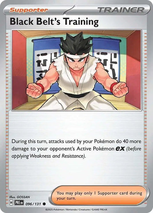 Near Mint 2025 Black Belt's Training - Prismatic Evolutions #096/131