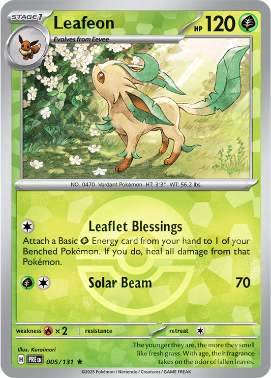 Leafeon (Poke Ball Pattern)