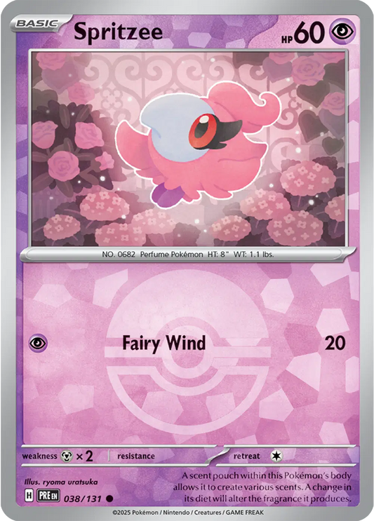 Spritzee (Poke Ball Pattern)