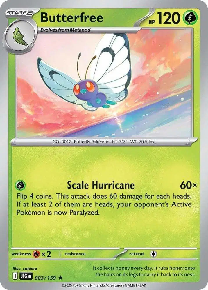 Butterfree Holo Rare