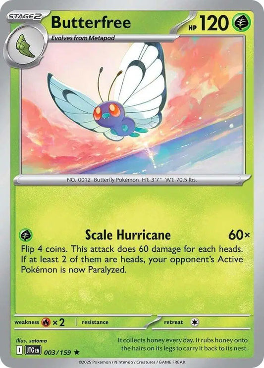 Butterfree Holo Rare