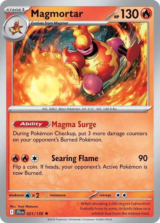 Magmortar Holofoil
