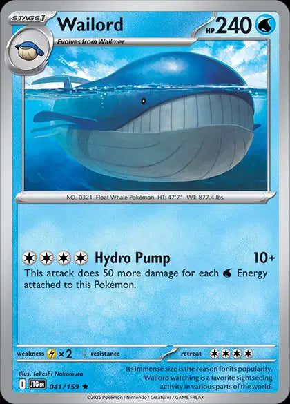 Wailord Holofoil