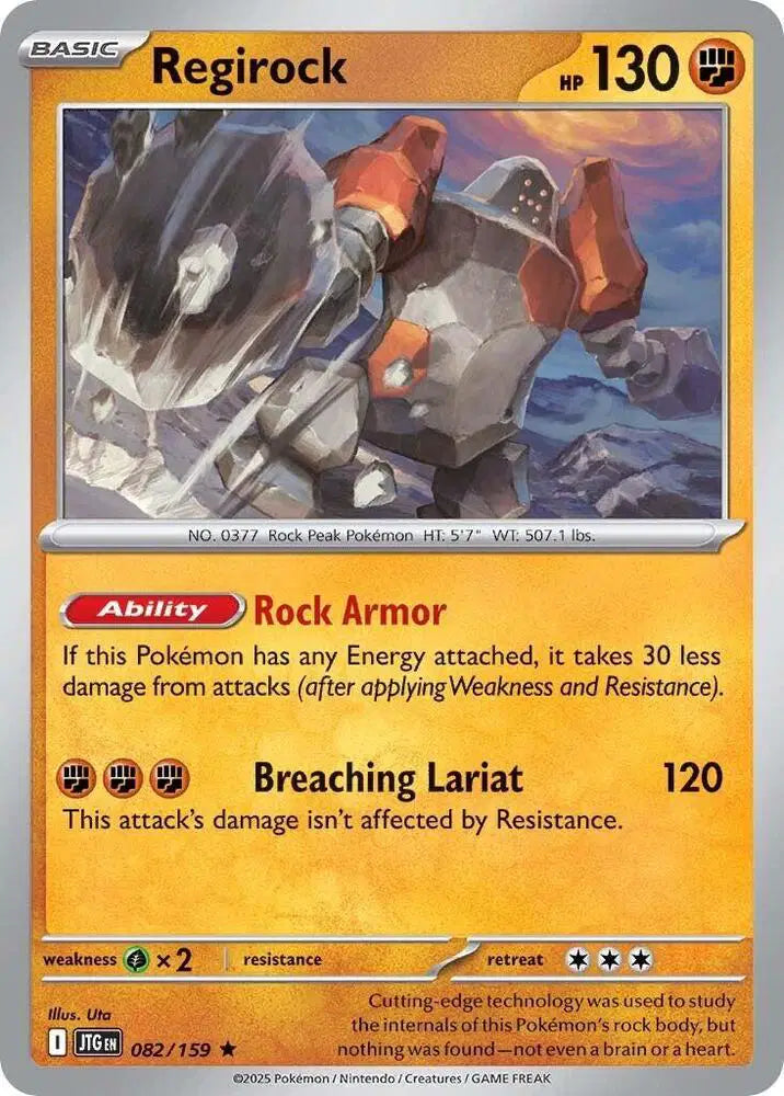 Regirock Holofoil