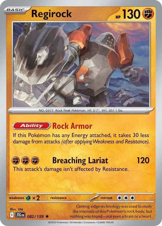 Regirock Holofoil