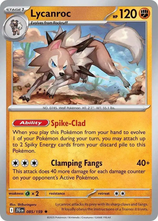 Lycanroc Holofoil