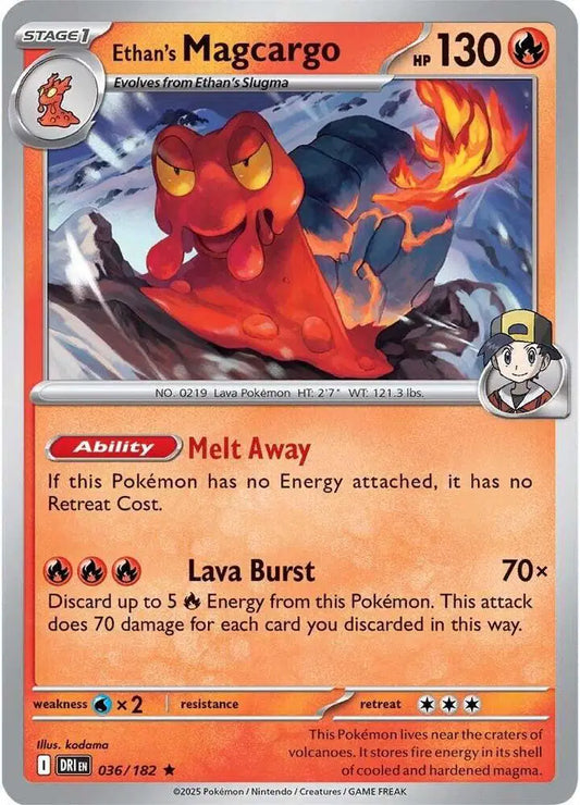Ethan's Magcargo Holofoil