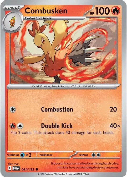 Combusken Reverse Holofoil