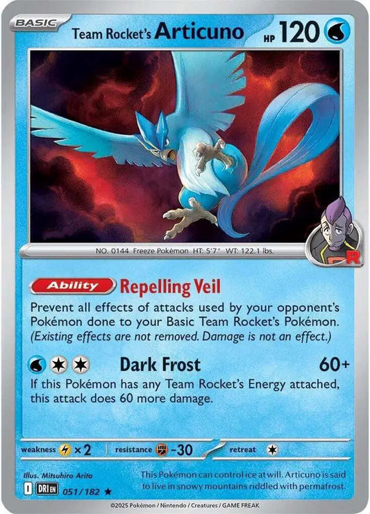 Team Rocket's Articuno Holofoil